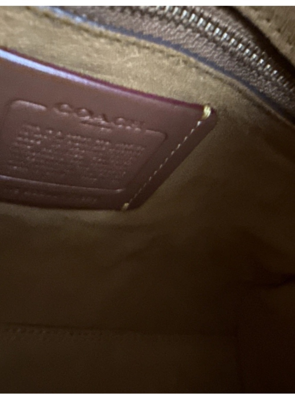 NWT Coach RUBY SATCHEL 25 - Picture 13 of 16